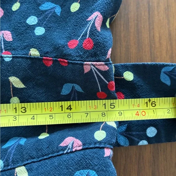 Marine Layer Holli navy floral jumpsuit, large - Picture 10 of 11